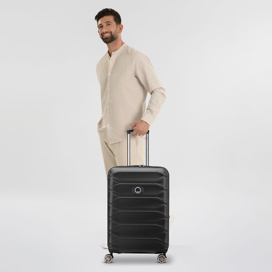 Delsey Paris Meteor 4 Rollen Trolley 68 cm mit Dehnfalte