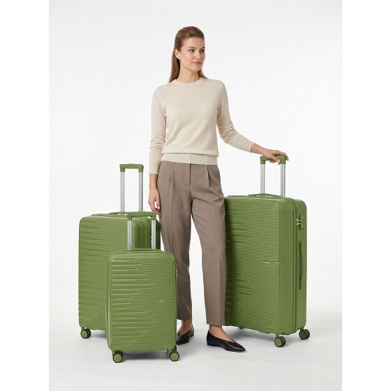 Travelite Pacific 4 Rollen Kofferset 3-teilig