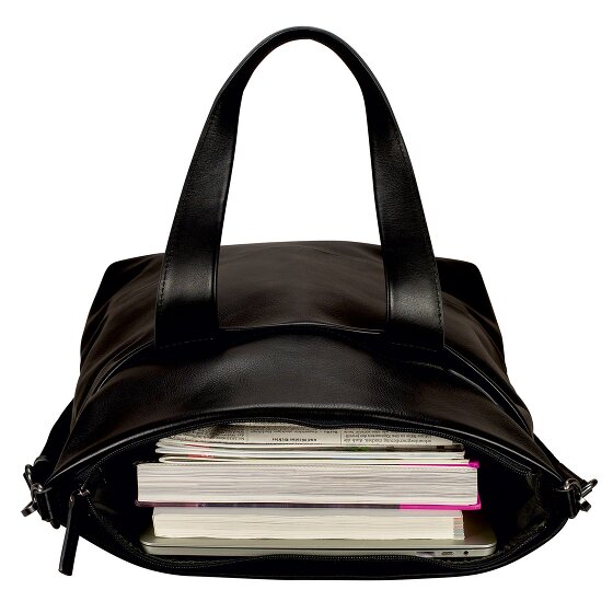 Leonhard Heyden Hamburg Handtasche Leder 32 cm