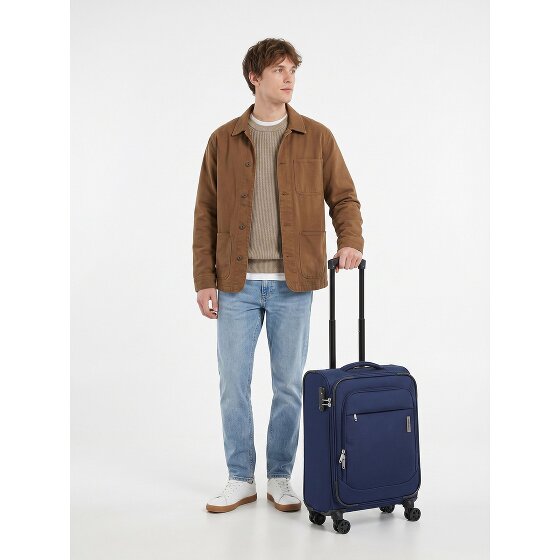 Travelite Priego 4 Rollen Kabinentrolley S 55 cm
