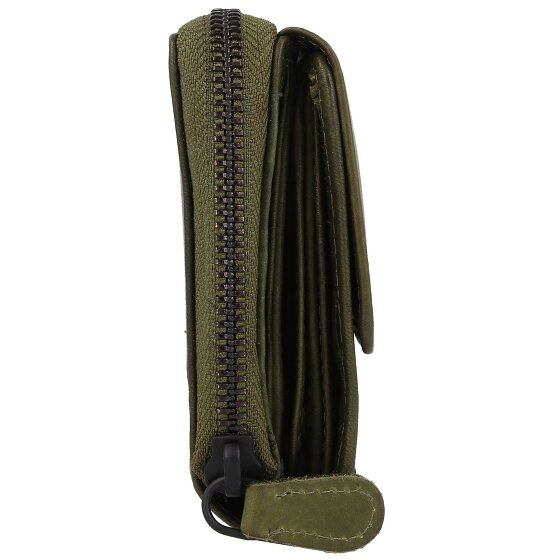 Jack Kinsky Risör Geldbörse RFID Schutz Leder 14 cm