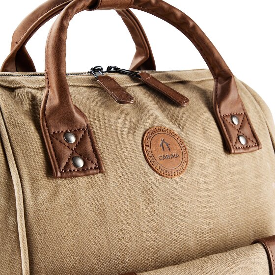 Cabaia Adventurer Waxed Cotton medium Daypack 41 cm Laptopfach