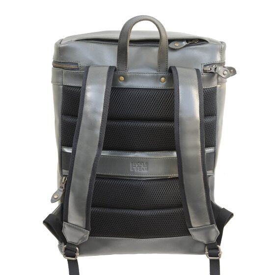 Buckle & Seam Siwa Rucksack Leder 47 cm Laptopfach