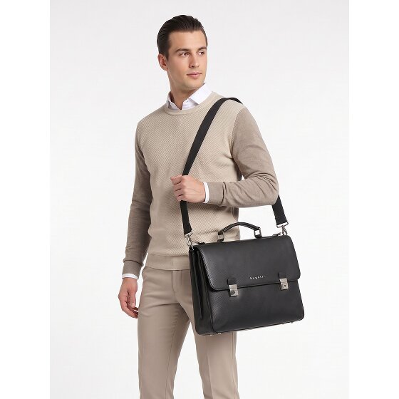 bugatti Valencia Aktentasche Leder 37 cm Laptopfach