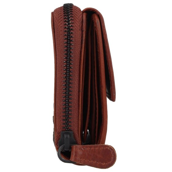 Jack Kinsky Risör Geldbörse RFID Schutz Leder 14 cm