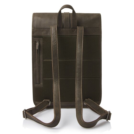Castelijn & Beerens Carisma Rucksack RFID Leder 41 cm Laptopfach