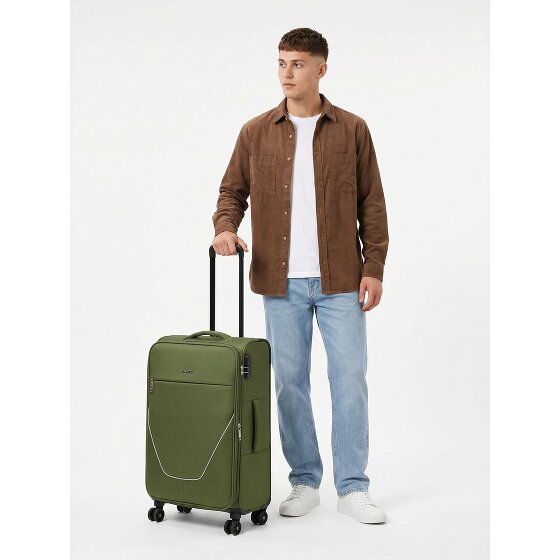 Stratic taska 4 Rollen Trolley M 65 cm mit Dehnfalte
