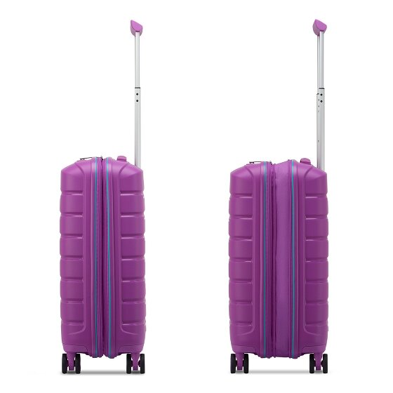 Roncato B-Flying Move 4 Rollen Kabinentrolley 55 cm mit Dehnfalte