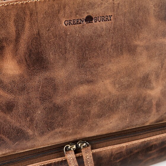 Greenburry Vintage Weekender Reisetasche Leder 51 cm