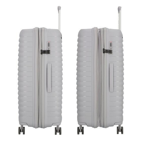 d&n Travel Line 4500 4 Rollen Trolley L 75 cm mit Dehnfalte