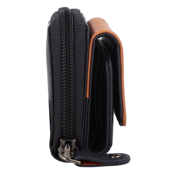 Greenburry Nappa Geldbörse RFID Schutz Leder 11 cm