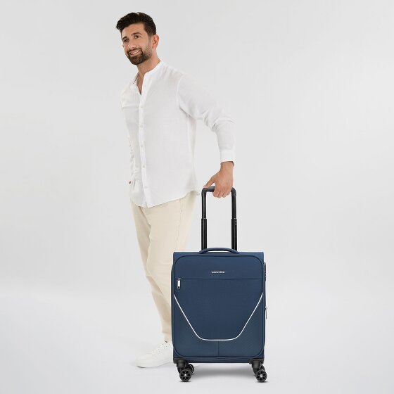Stratic taska 4-Rollen Kabinentrolley S 55 cm mit Dehnfalte