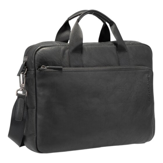 Strellson Charles Aktentasche Leder 39 cm Laptopfach