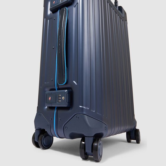 Piquadro PQ-Alub 2 4 Rollen Kabinentrolley 55 cm