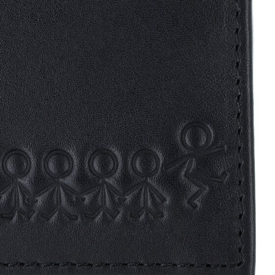 oxmox Leather Geldbörse RFID Schutz Leder 11 cm