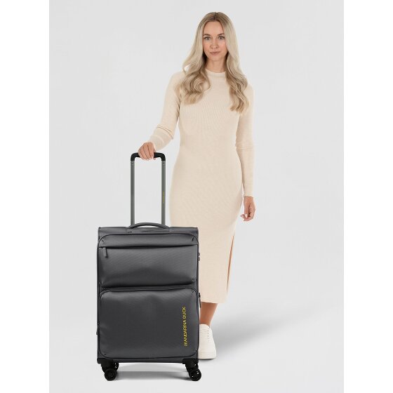 Mandarina Duck Zephyr 4 Rollen Trolley M 67 cm mit Dehnfalte