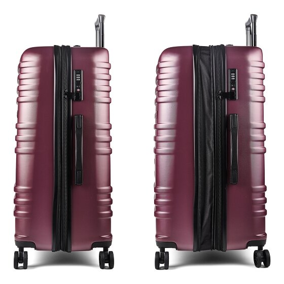 Pack Easy Mena 4 Rollen Trolley 75 cm mit Dehnfalte