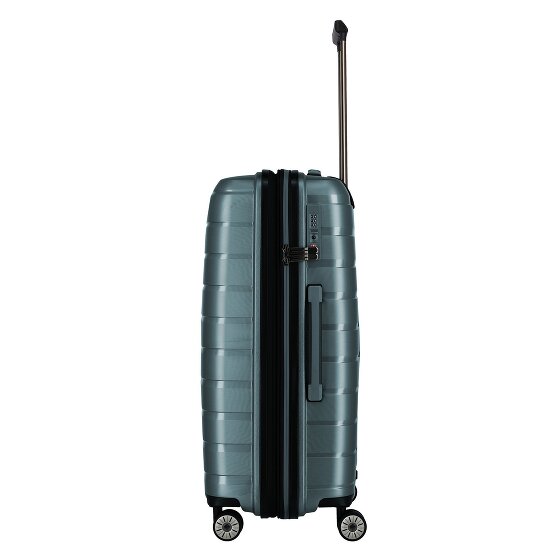Travelite Air Base 4 Rollen Kofferset 3-teilig mit Dehnfalte