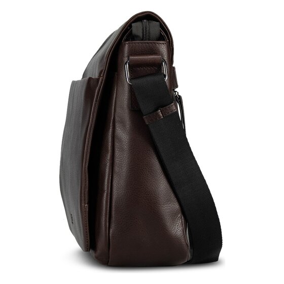 Jost London Messenger Leder 34 cm Laptopfach