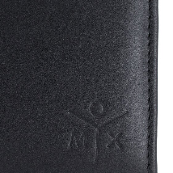 oxmox Leather Geldbörse RFID Schutz Leder 12 cm