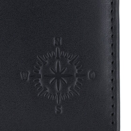 oxmox Leather Geldbörse RFID Schutz Leder 11 cm