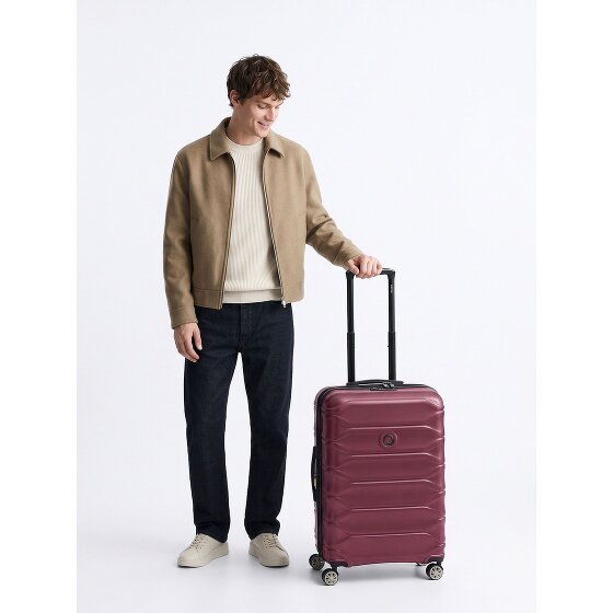 Delsey Paris Meteor 4 Rollen Trolley 68 cm mit Dehnfalte
