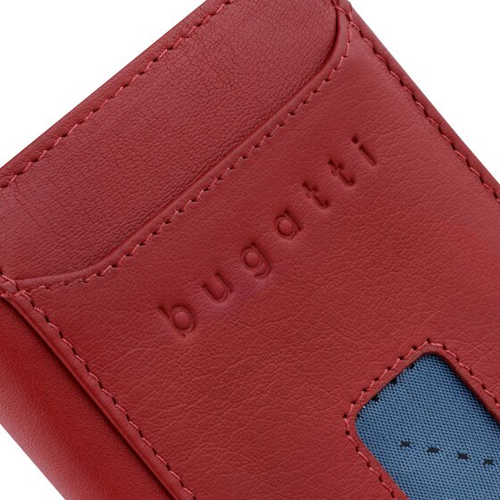 bugatti Secure Slim Geldbörse RFID Schutz Leder 8 cm