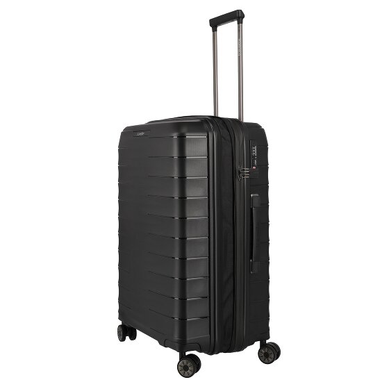 Travelite Mooby 4 Rollen Trolley M 66 cm mit Dehnfalte