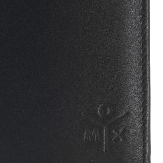 oxmox Leather Geldbörse RFID Schutz Leder 13 cm
