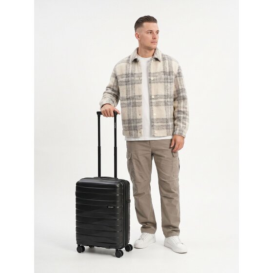 Bergpfeil Travel 4 Rollen Kabinentrolley S 55 cm mit Dehnfalte