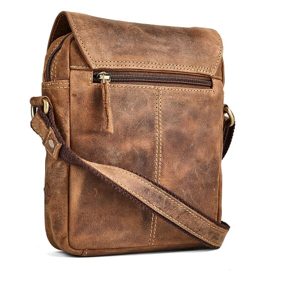 Greenburry Vintage Mini Bag Umhängetasche Leder 18 cm