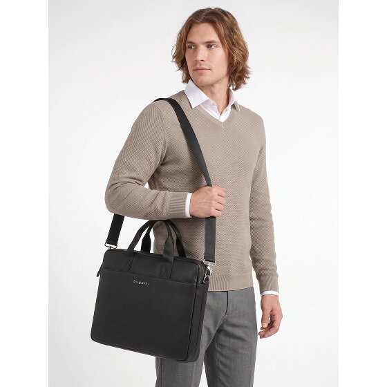 bugatti Valencia Aktentasche Leder 40 cm Laptopfach