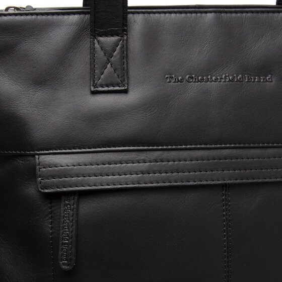 The Chesterfield Brand Nunavik Schultertasche Leder 33 cm Laptopfach