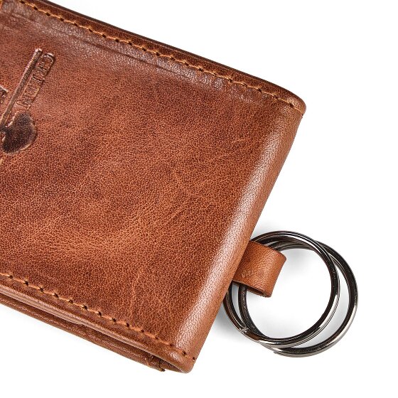 Greenburry Newport Geldbörse RFID Schutz Leder 8.5 cm