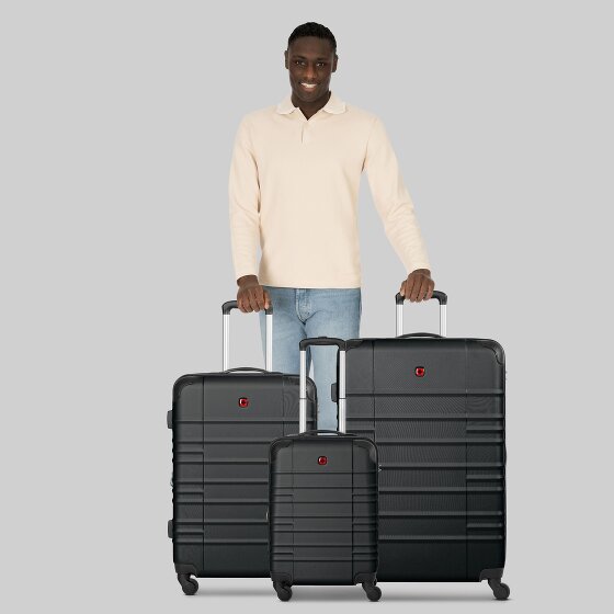Wenger Amplar Evo 4 Rollen Kofferset 3-teilig mit Dehnfalte