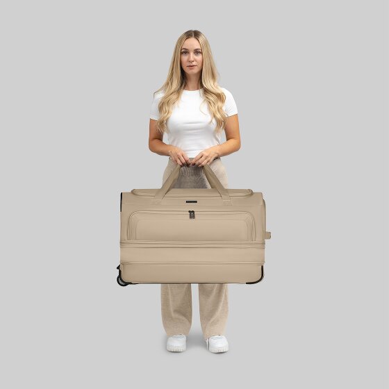 Redolz Duffle Essentials 2-Rollen Reisetasche 70 cm L mit Dehnfalte