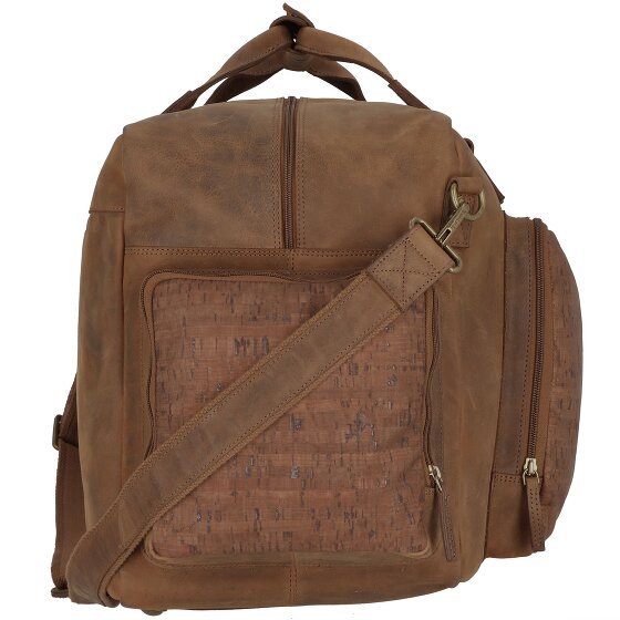 Greenland Nature Nature Weekender Reisetasche Leder 50 cm Laptopfach