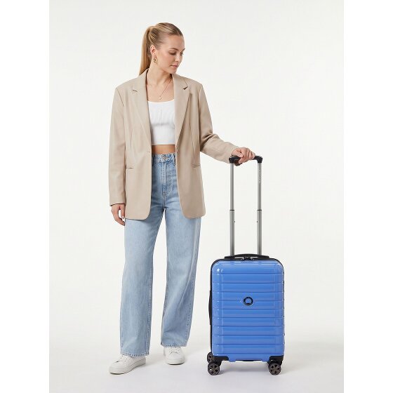 Delsey Paris Shadow 5.0 4 Rollen Kabinentrolley 55 cm mit Dehnfalte