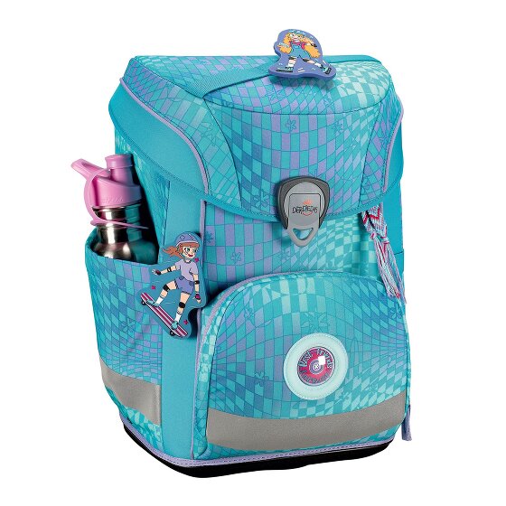 DerDieDas ErgoFlex Easy LED Schulranzen-Set 5-teilig