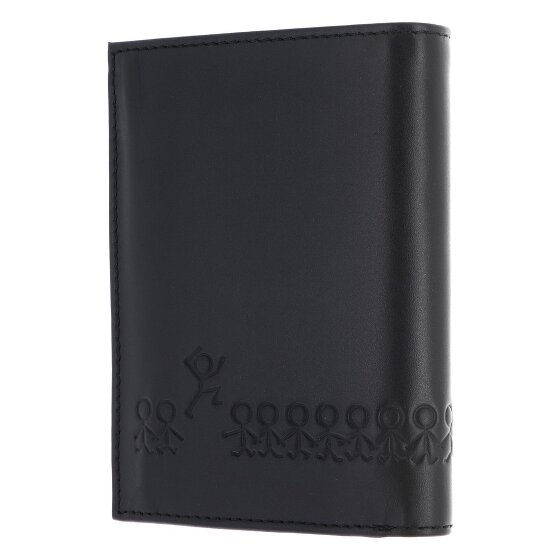 oxmox Leather Geldbörse RFID Schutz Leder 12.5 cm