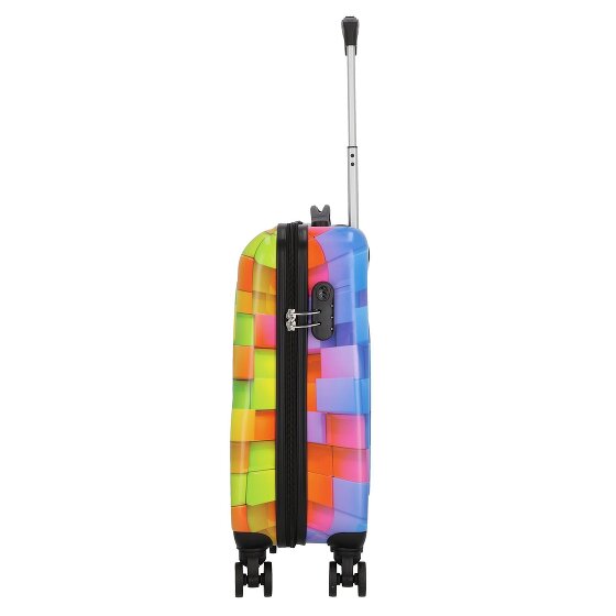 Nowi Santa Cruz De Tenerife 4 Rollen Kabinentrolley S 54 cm