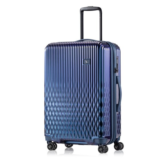Pack Easy Flow 4 Rollen Trolley M 66 cm mit Dehnfalte
