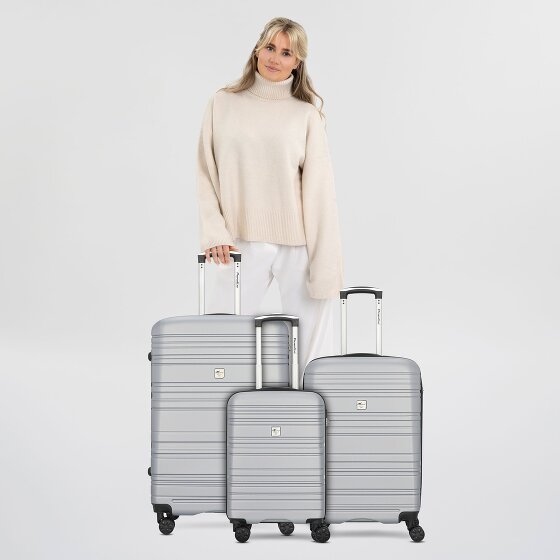 Check.In Paradise 4 Rollen Kofferset 3-teilig