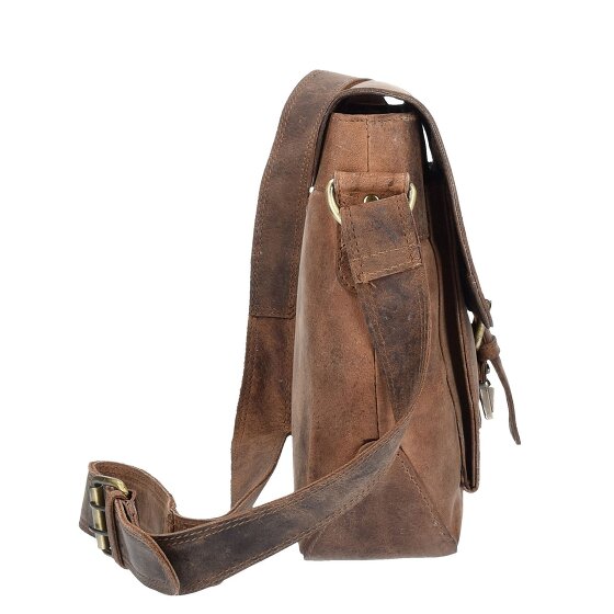 Harold's Antik Messenger 32 cm Leder Laptopfach