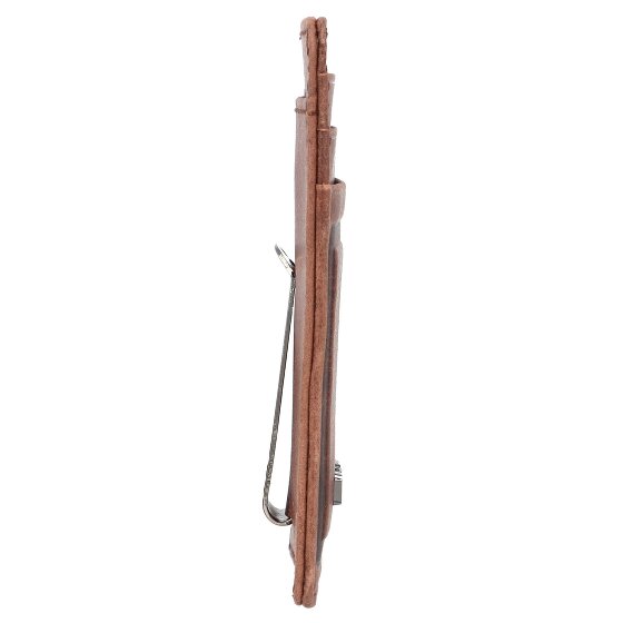 Police PT16-08536 Kreditkartenetui Leder 7 cm mit Geldscheinklammer