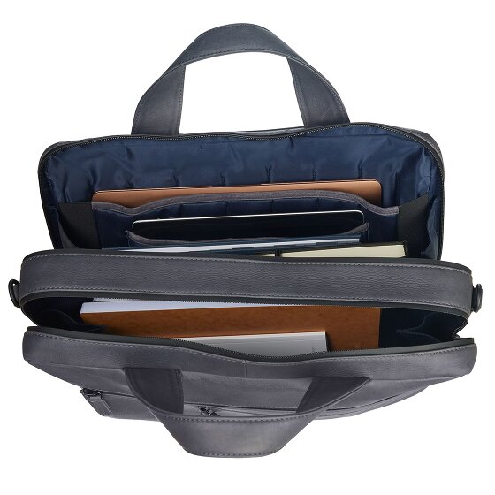 Leonhard Heyden Den Haag Aktentasche Leder 40 cm Laptopfach