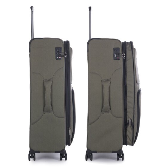 Stratic Bendigo Light + 4 Rollen Trolley 84 cm mit Dehnfalte