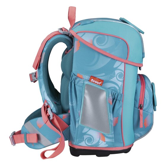 Scout Neo Exklusiv Safety Light Schulranzen-Set 5-teilig