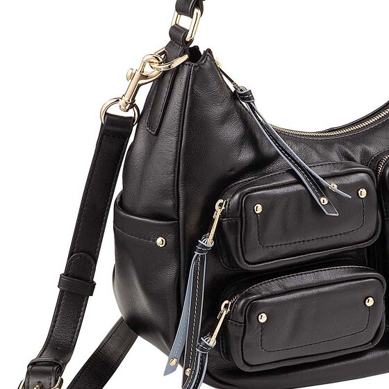 DuDu Pocket Schultertasche Leder 30 cm