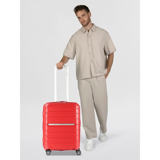 Samsonite Flux 4 Rollen Kabinentrolley 55 cm mit Dehnfalte
